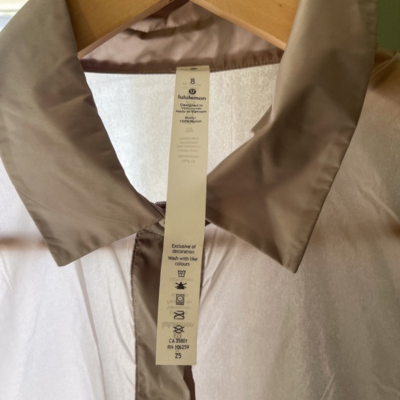 Lululemon Hazy Shirt Jacket - 8 - Picture 6 of 7
